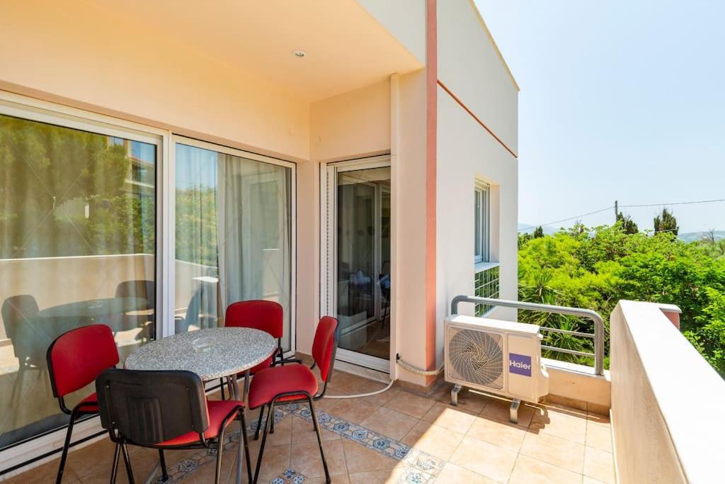 Villa Serenity Kymi Exterior foto