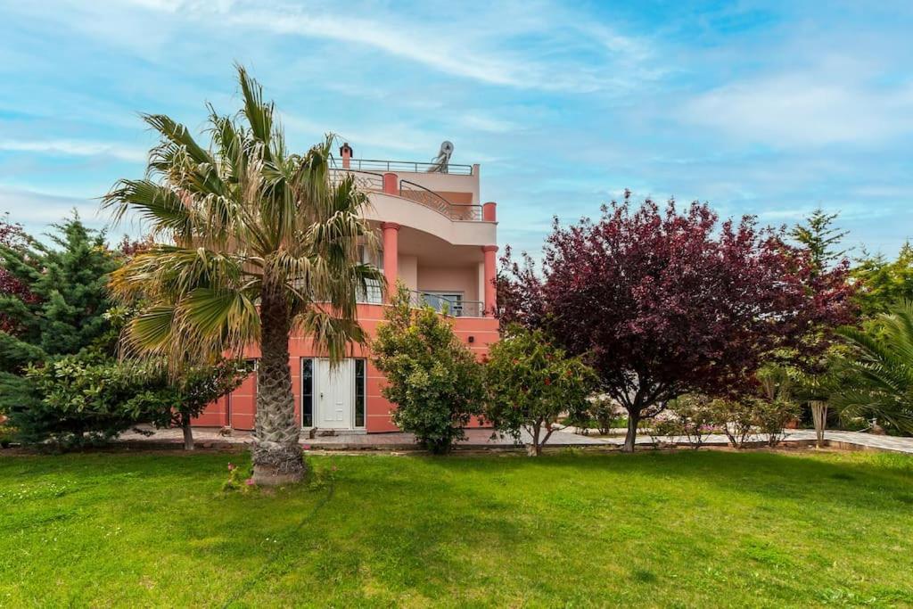 Villa Serenity Kymi Exterior foto