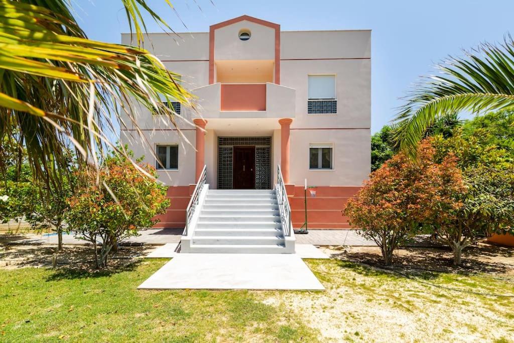 Villa Serenity Kymi Exterior foto