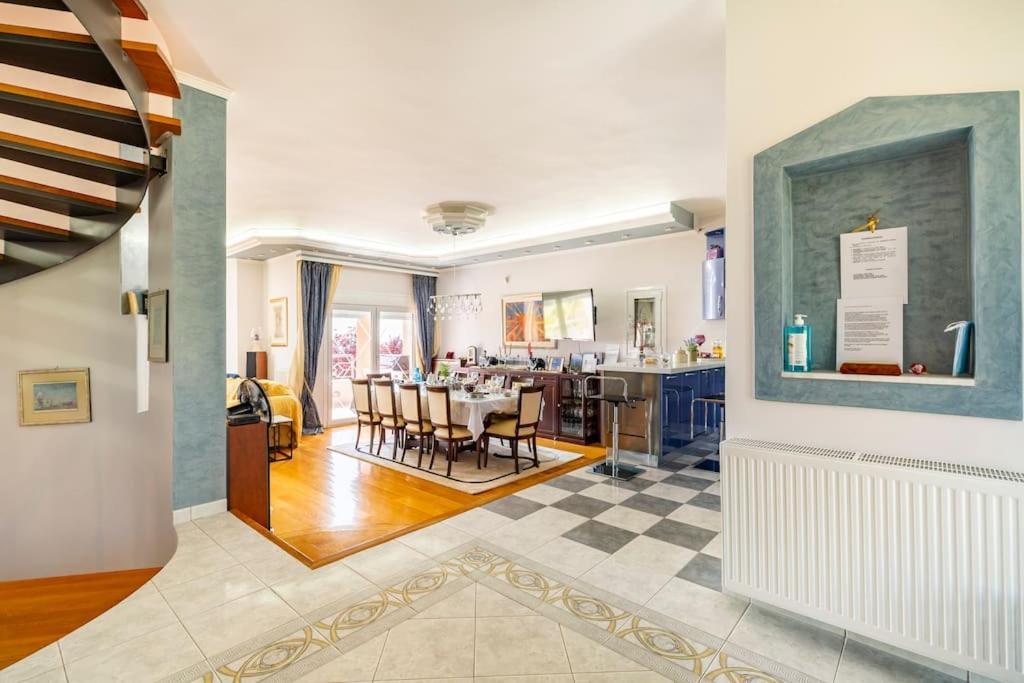 Villa Serenity Kymi Exterior foto