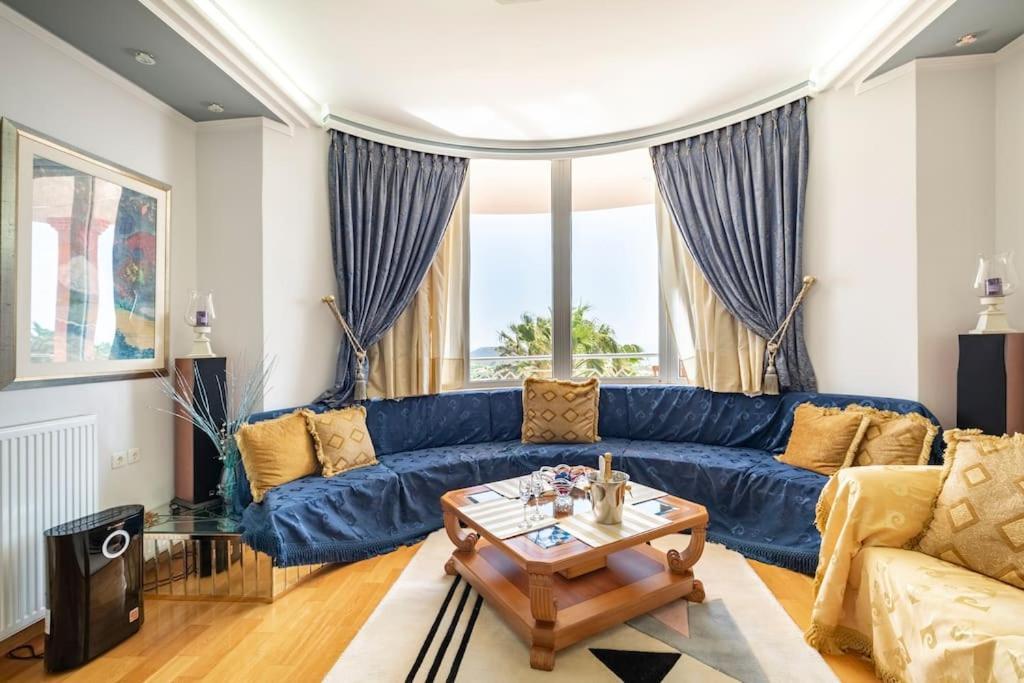 Villa Serenity Kymi Exterior foto