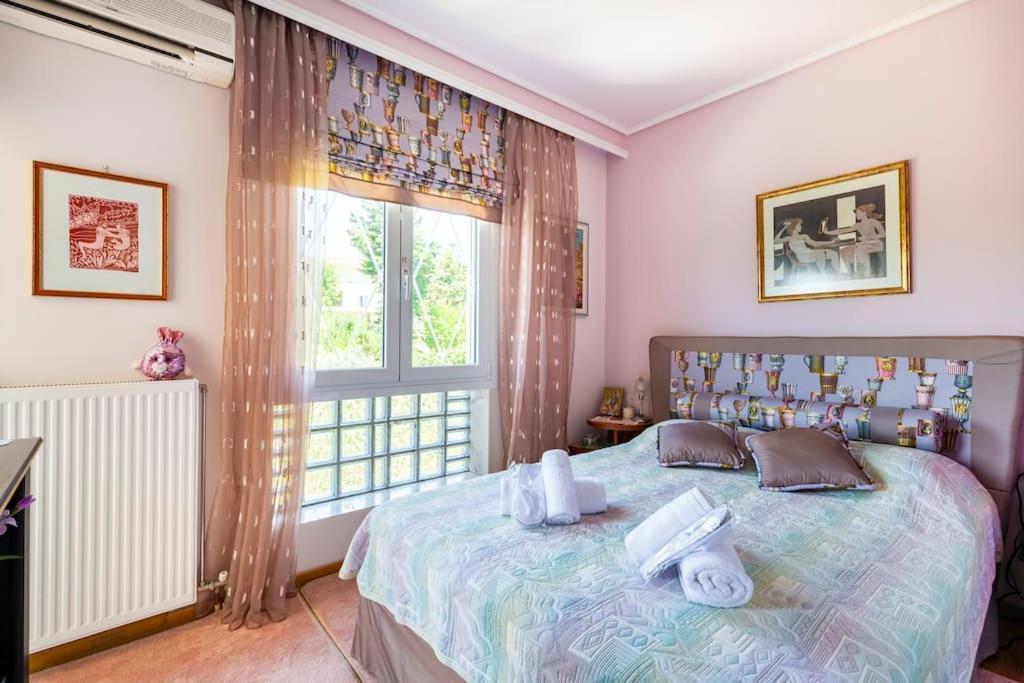 Villa Serenity Kymi Exterior foto