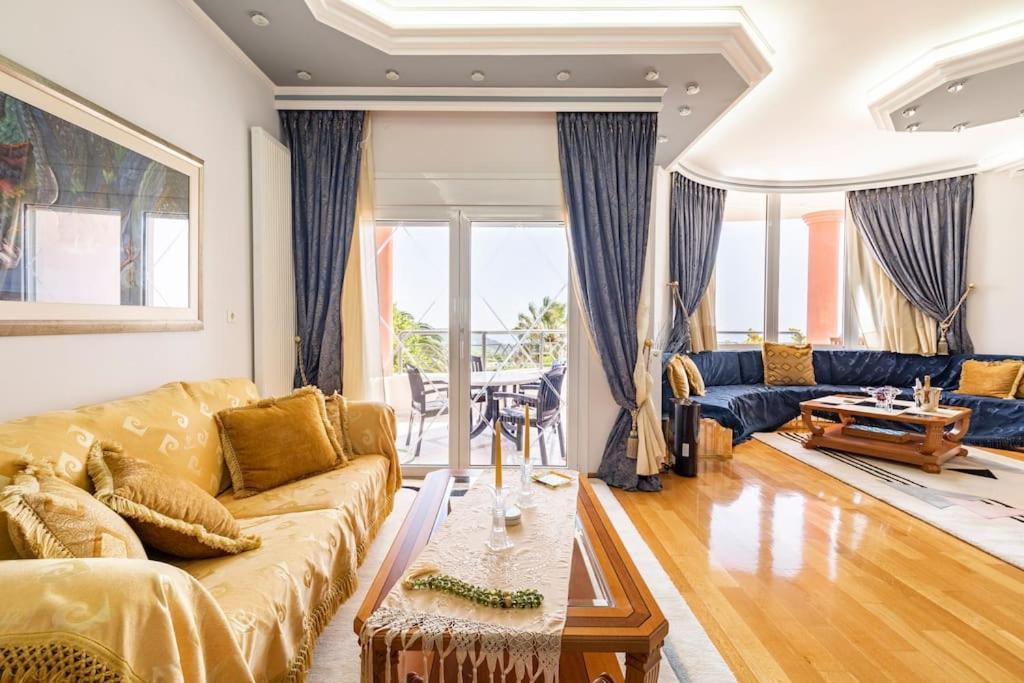 Villa Serenity Kymi Exterior foto