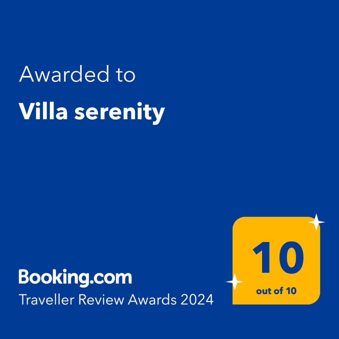 Villa Serenity Kymi Exterior foto